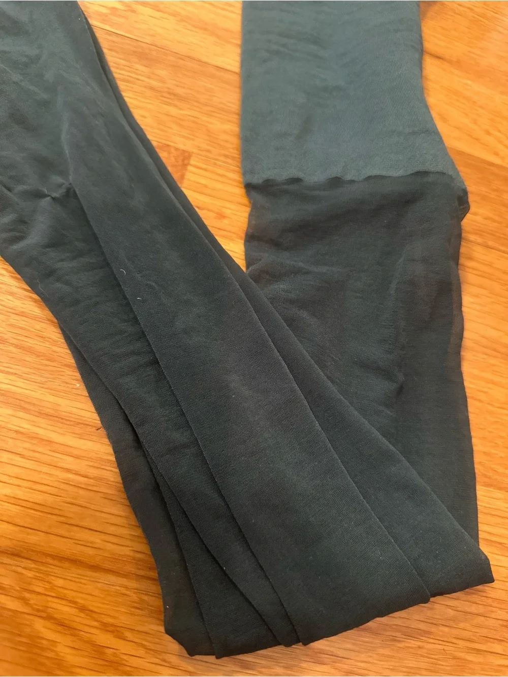 Women’s Black Sheer Tights - Comfortable Everyday Bottoms Size S / M Pantyhose